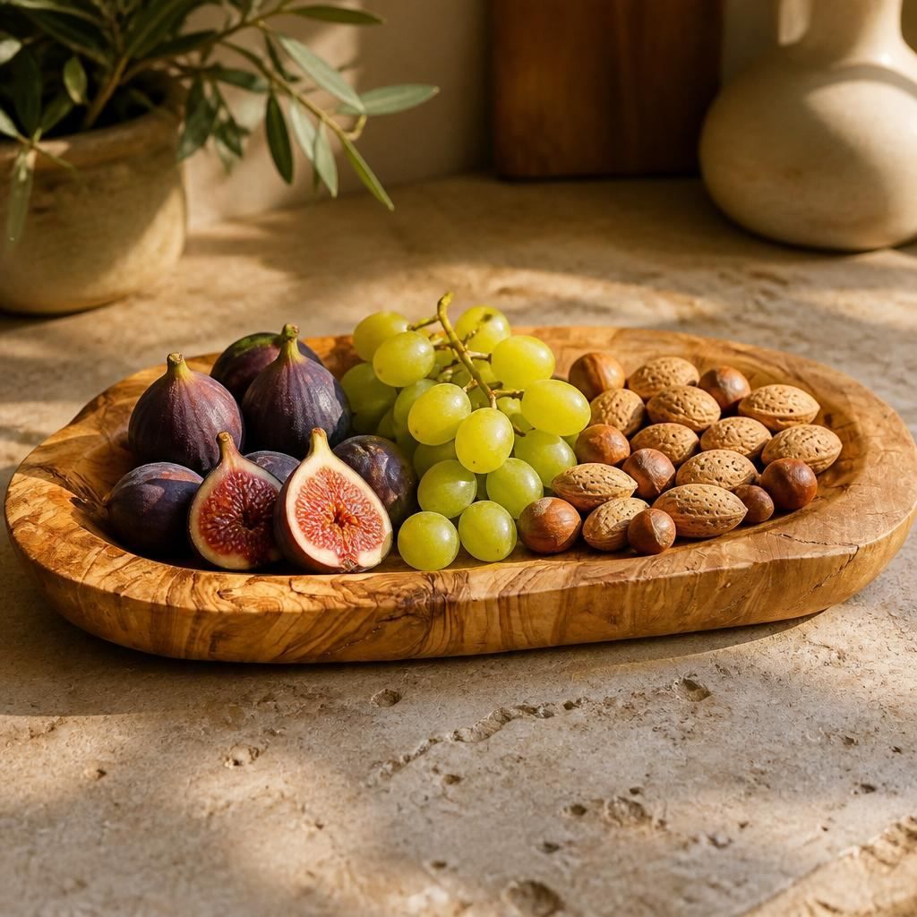 Handcrafted Olive Wood Bowl