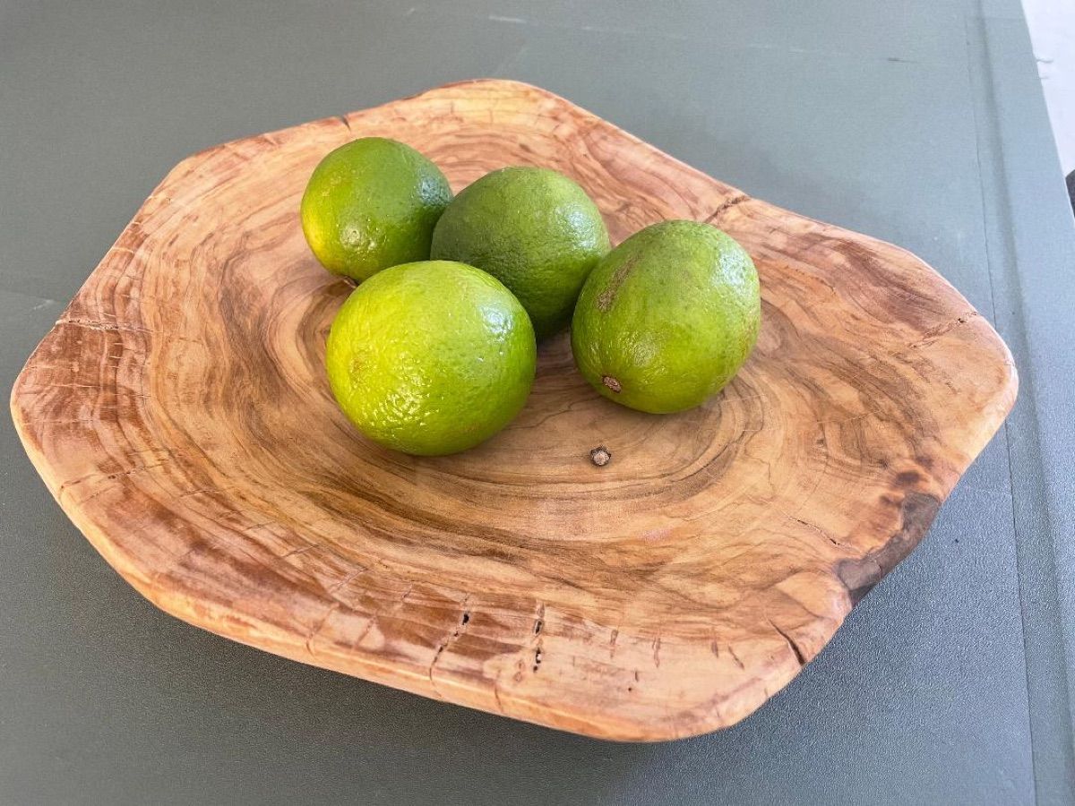 Handmade Olive Wood Fruit Bowl