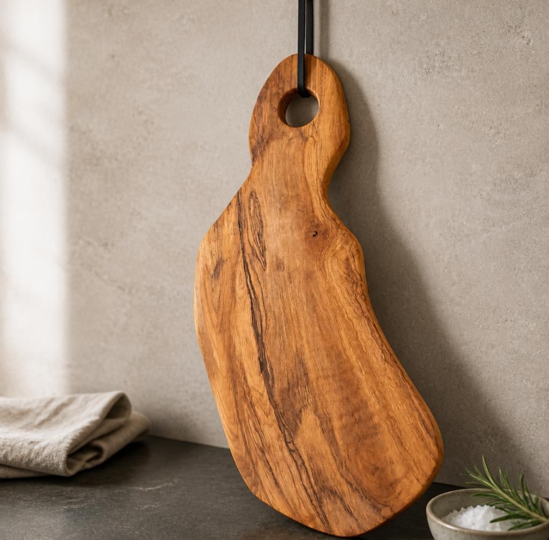 Handcrafted Olive Wood Serving Platter