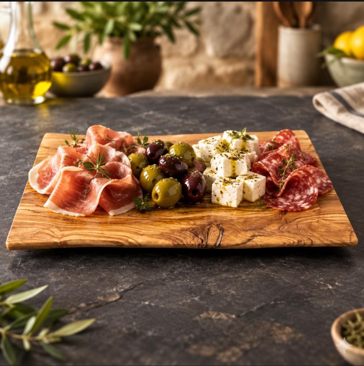 Olive Tapas Serving Platter
