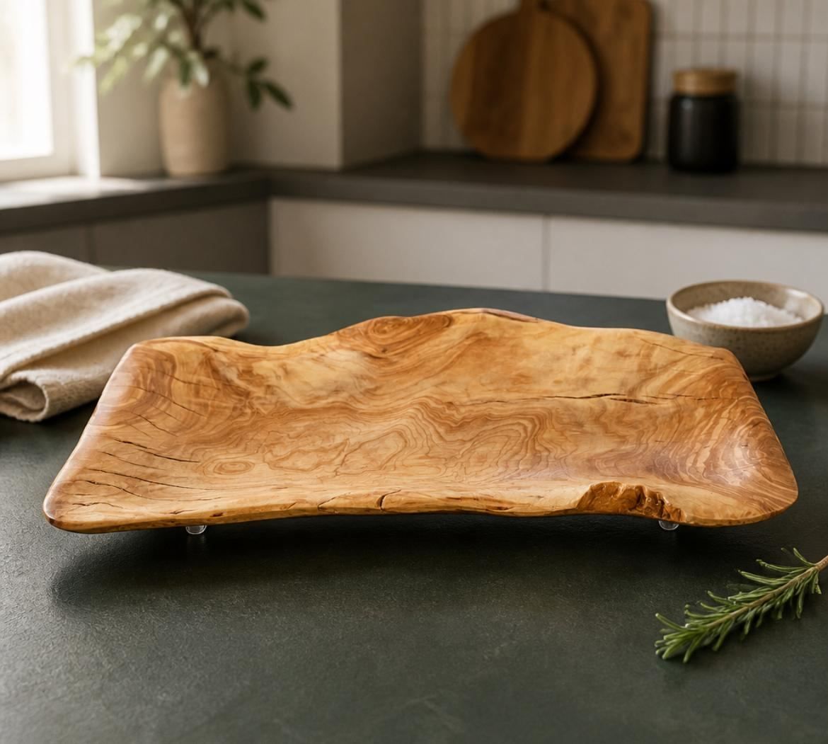 Olive Wood Serving Dish